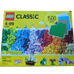 Lego brand new in box 1500 piece Classic Creator's kit rainbow colors Gift idea
